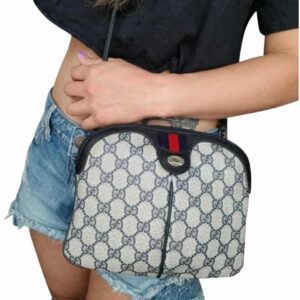 Gucci Vintage Sherryline Supreme Crossbody Bag