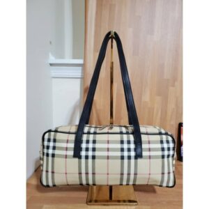 Burberry House Check Shoulder Bag Beige
