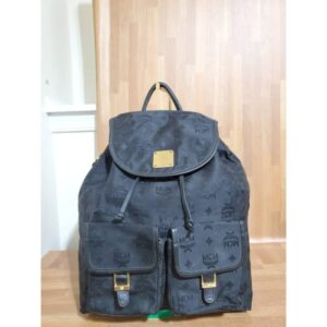 MCM Vintage Nylon Visetos DOUBLE POCKET Backpack