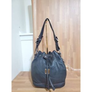 MCM Vintage Drawstring Bucket Shoulder Bag