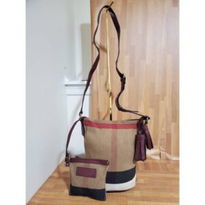 Burberry Ashby Mini Bag House Check Canvas