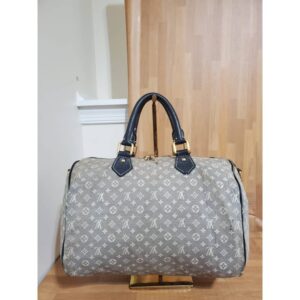 LOUIS VUITTON Encre Monogram Idylle Speedy Bandouliere 30 Bag