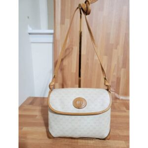 Gucci Vintage Micro GG Beige Crossbody
