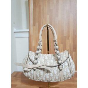 Christian Dior Vintage Romantique Trotter Monogram Bag