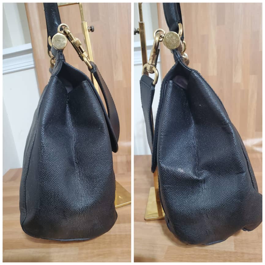 DOLCE & GABBANA Dauphine Large Miss Sicily Satchel Black - Image 8