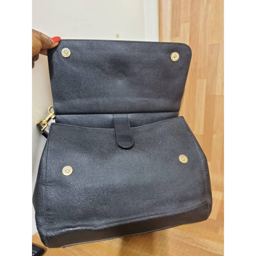 DOLCE & GABBANA Dauphine Large Miss Sicily Satchel Black - Image 10