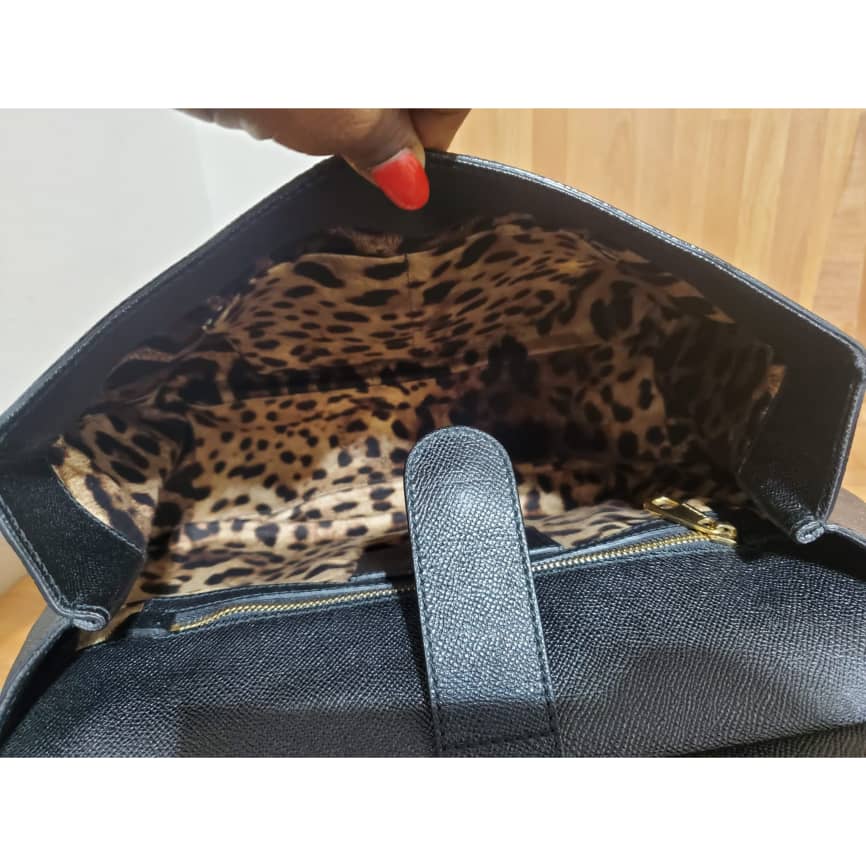 DOLCE & GABBANA Dauphine Large Miss Sicily Satchel Black - Image 12
