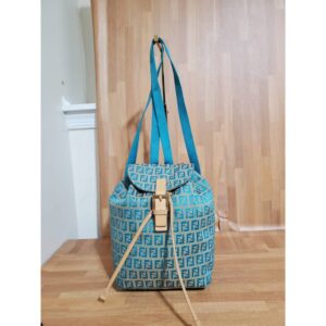 Fendi Zucchino Vintage Backpack & Fendi Pochette Shoulder Bag