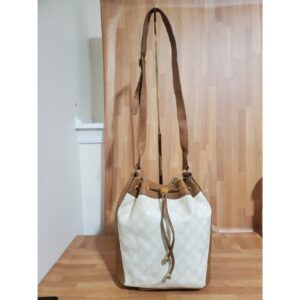 GUCCI Vintage GG PLUS DRAWSTRING CROSSBODY BAG