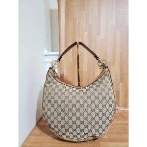GUCCI Monogram Medium GG Twins Hobo