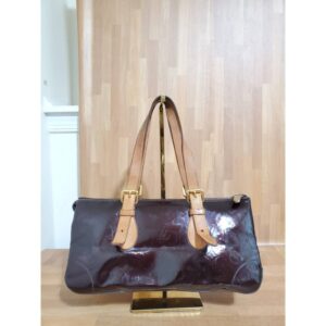 LOUIS VUITTON Rosewood Monogram Vernis Leather Amarante