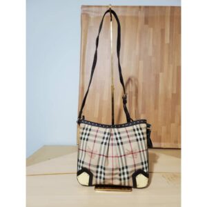 Burberry Hartham Haymarket Check Crossbody Bag Limited Edition