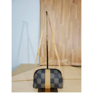 Fendi Vintage Monogramed Checkered Bag