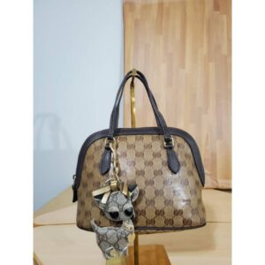 Gucci GG Crystal Mini Dome Satchel