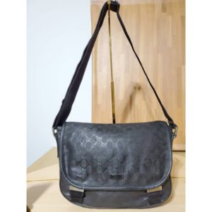 Gucci Imprime Monogram Flap Messenger Bag