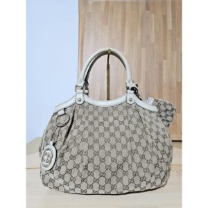 GUCCI Sukey Medium GG Canvas Tote & Pochette