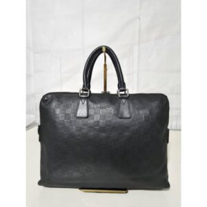 Louis Vuitton Porte-Documents Jour Bag Damier Infini Leather Black
