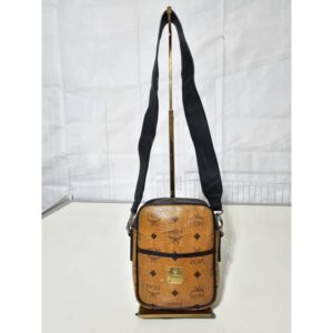 MCM Visetos Coated Canvas Cognac/Brown