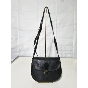 Christian Dior Black Monogram Vintage Shoulder Bag