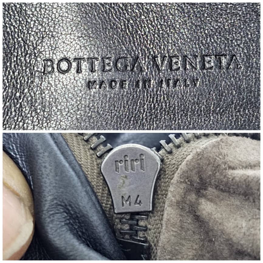 Bottega Veneta Black WOVEN CALFSKIN LEATHER OLIMPIA - Image 5