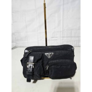 Prada Tessuto Belt Bag Black