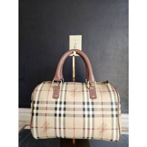 Burberry Classic Haymarket Check Bowling Bag