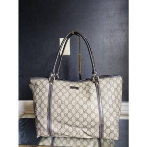 Gucci GG Supreme Joy Tote Bag Beige/Brown