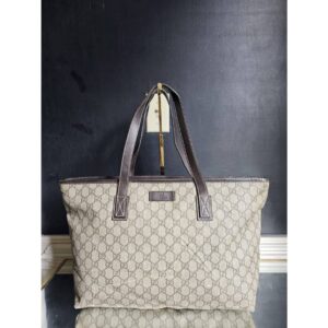 Gucci GG Imprimé Beige/Brown Bag