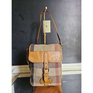 Burberry house check Canvas Crossbody/Messenger Bag