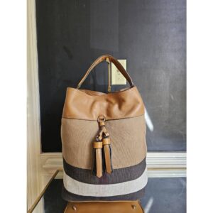 Burberry Ashby bucket bag Brown