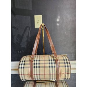 Burberry Barrel Leather Handbag