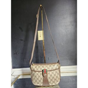 Gucci Vintage Sherry Line Crossbody Bag