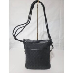 Gucci GG Canvas Crossbody/Shoulder Bag Black