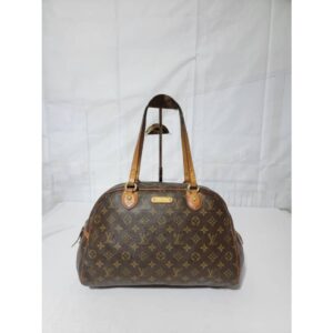 Louis Vuitton Monogram Montorgueil PM Shoulder Bag Brown