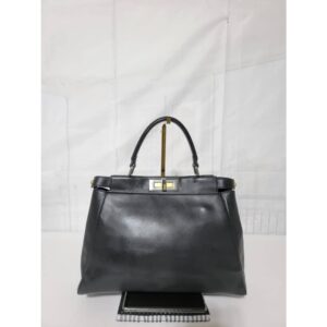 Fendi Peekaboo Leather Black Normal