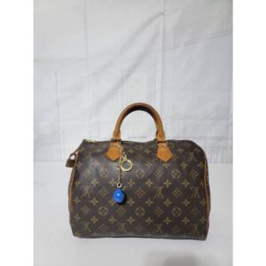 Louis Vuitton Monogram Speedy 30 Bag Brown