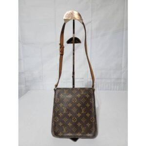 LOUIS VUITTON Monogram Musette Salsa Shoulder/Crossbody Bag Brown