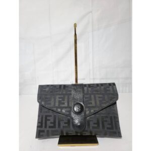 Fendi Vintage FF Zucchino Clutch