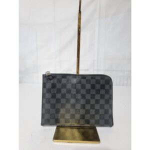 LOUIS VUITTON Damier Graphite Pochette Jour PM Pouch