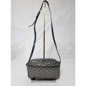 Goyard Cap Vert Crossbody Bag Black