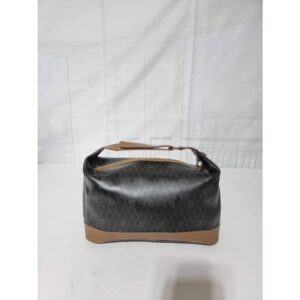 Christian Dior Vintage Honeycomb HandBag Brown