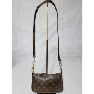 LOUIS VUITTON POCHETTE ACCESSORIES Crossbody Bag Brown