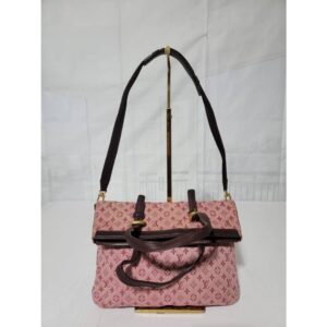 LOUIS VUITTON Cerise Monogram Mini Lin Francoise Shoulder Bag
