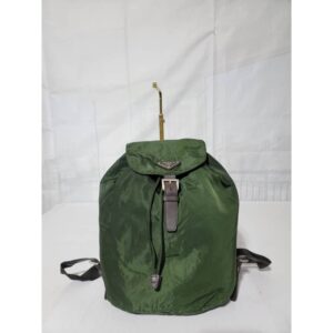 PRADA Tessuto Backpack Nylon Army Green