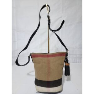 Burberry Canvas Check Ashby Bag