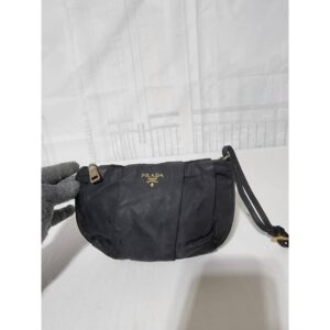 Prada Nylon Tessuto Pouch/Clutch Black