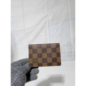 LOUIS VUITTON Organizer de Poche Accessories Card Holder Damier Brown