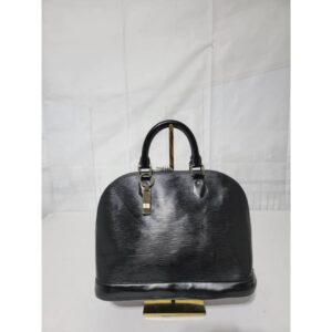Louis Vuitton Epi Alma PM Bag Black