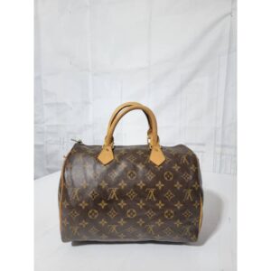 Louis Vuitton Monogram Canvas Speedy 30 Brown