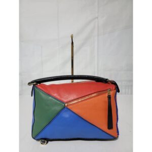 LOEWE Patchwork Puzzle Bag Multicolor Medium